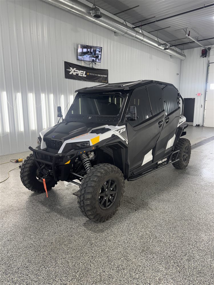 Polaris off-road UTV with XPEL paint protection film